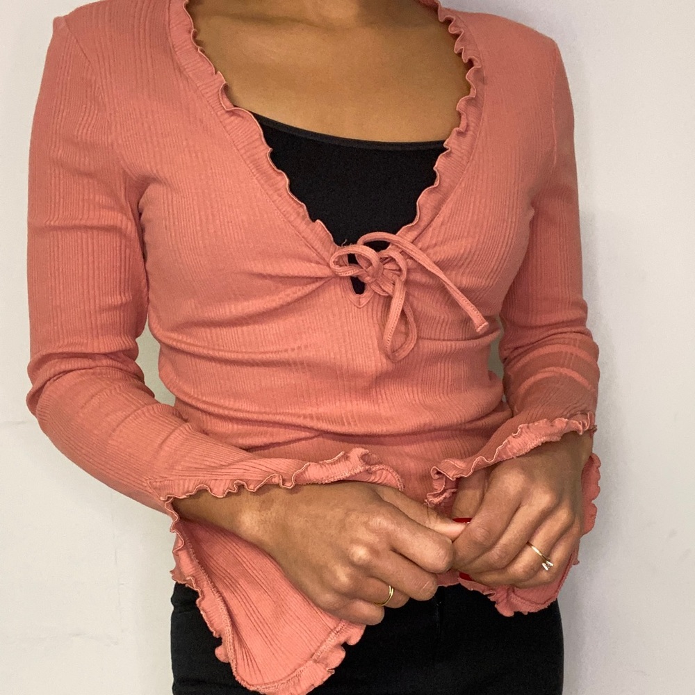 Pink top